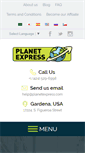 Mobile Screenshot of planetexpress.com